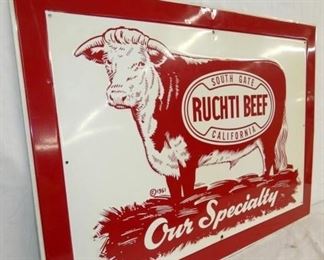 VIEW 3 32X24 1951 BEEF SIGN 