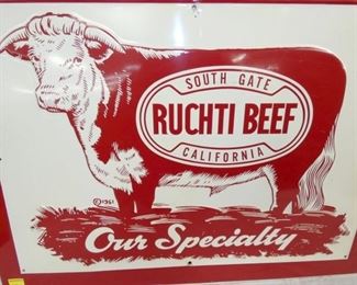 VIEW 2 CLOSEUP EMB. RUCHTI BEEF SIGN 