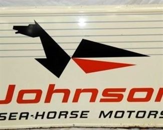 72X36 1958 JOHNSON SEA HORSE MOTORS 