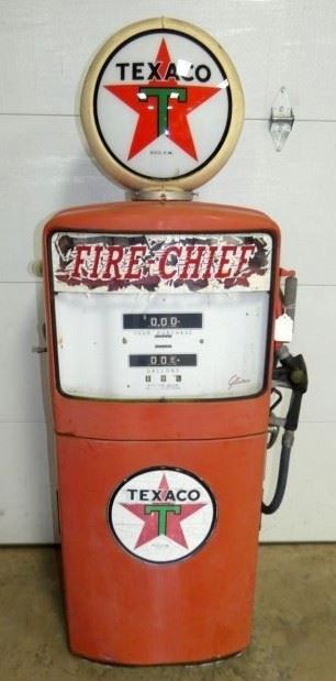 FIRE CHIEF TEXACO GAS PUMP 