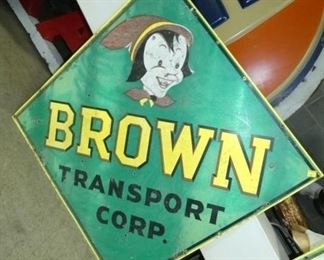 VIEW 2 SIGN 1 - BROWN TRANSPORT 