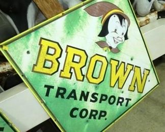 VIEW 3 SIGN 2 - BROWN TRANSPORT 