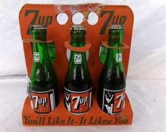 VIEW 2 OTHERSIDE 7UP SIX PACK CARRIER 