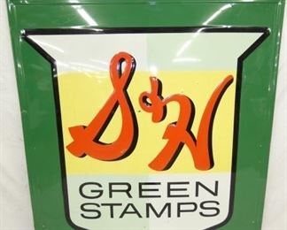 47X53 EMB. S&H GREEN STAMPS SIGN 