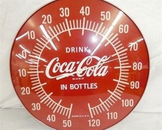 18IN GLASS FRONT COKE IN BOTTLES THERM. 