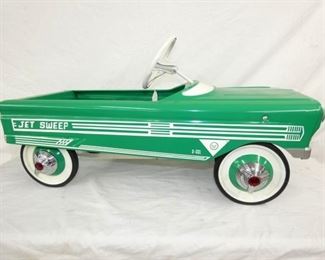 1965 AMF JET SWEEP PEDAL CAR 