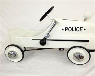 1960 GARTON POLICE PEDAL CAR 
