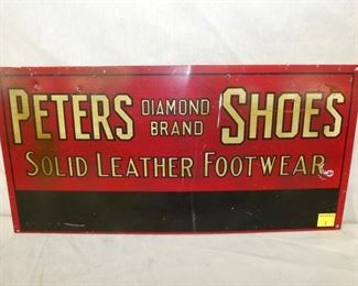 23X11 PETERS SHOES DIAMOND BRAND SIGN 