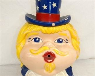 13X22 UNUSUAL Uncle Sam BALLOON TOPPER 