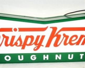 VIEW 3 48X18 LIGHTED Krispy Kreme SIGN 