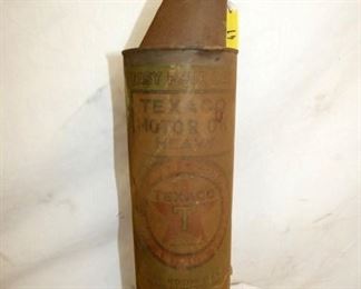 15IN EARLY TEXACO OIL CAN 