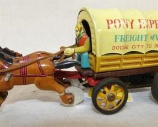 DODGE CITY FRICTION COVERED WAGON 