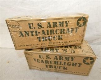 MARX US ARMY TRUCK IN BOXES 