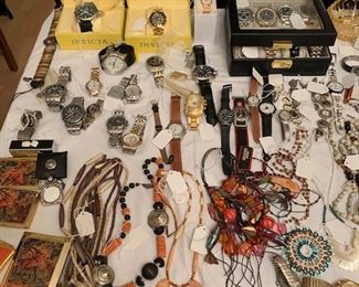 Interesting Watches and Costume Jewelry