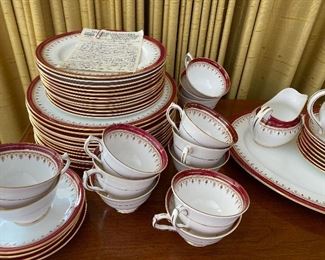 Large set of china.