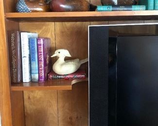 Carved ducks