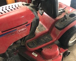 Toro yard tractor/mower