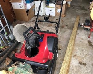 Toro snow blower