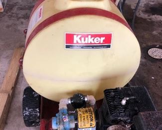 Kuker mounted sprayer