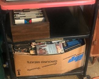 Retro cart and videos