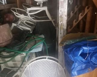 Random porch shed stuff