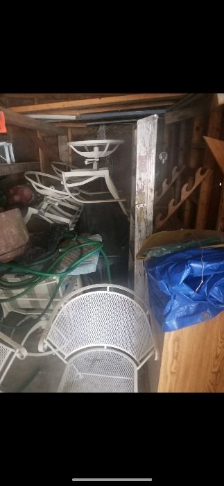 Random porch shed stuff