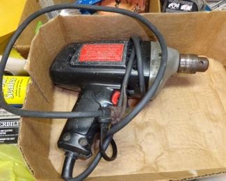 PLL #294 Sears Electric Drill @ $10 MAKE AN APPOINTMENT TO VIEW ITEMS IN GARAGE - May 30th 10-2