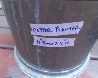 PLL #188 - Copper Planter $25
