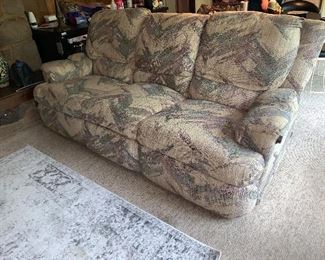 PLL #145 Upholstered Sofa - Reclines!   @ $125
