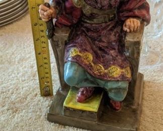 PLL # 268 - Royal Doulton Figurine The Old King HN2134 10" Charles J. Noke RARE $65