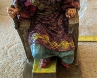 PLL # 268 -Royal Doulton Figurine The Old King HN2134 10" Charles J. Noke RARE $65