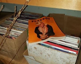 Vintage 1950's-1960's Playboy Magazines
