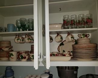 Franciscan Apple Dishes