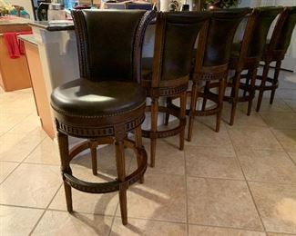  BAR STOOLS FROM FRONT GATE MEASUREMENT FROM THE FLOOR TO THE TOP OF THE SEAT 30" - $325 EACH (PRICE REDUCTION-$150 EACH) OBO (THREE AVAILABLE 