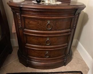 PAIR OF MATCHING NIGHTSTANDS BY ORLEANS FURNITURE COMPANY - $775