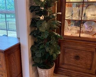 ARTIFICIAL SPLIT LEAF PHILODENDRON  PLANT ~$75( REDUCED $50)