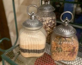 SET OF THREE CANISTERS ~ $50 ( REDUCED $35)