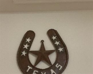 RUSTIC METAL HORSESHOE SIGN~ $22 ( Two Available)