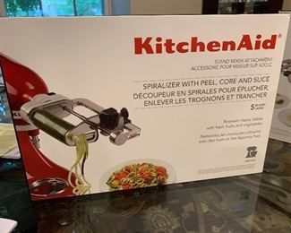 KITCHENAID SPIRALIZER  WITH PEEL, CORE AND SLICER ~ 75