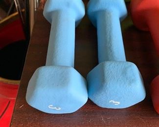 3 LB HAND WEIGHTS ~ $10