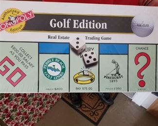 SEALED GOLF EDITION  MONOPOLY ~ $20