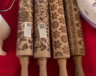 $8 each ( four available ) Unusual rolling pins