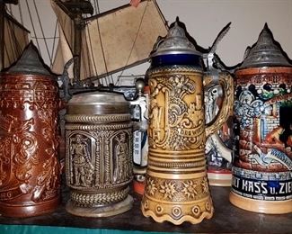 Beer stein collection...