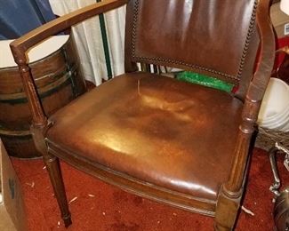 Leather armchair (2)