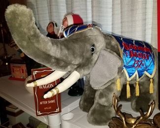 Ringling Bros Barnum & Bailey plush elephant