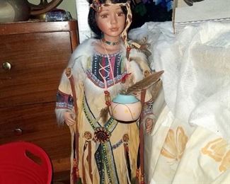 Golden Keepsake native american doll "Clear Water"