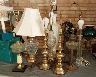 Antique and vintage lamps