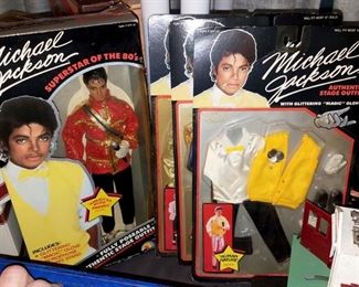 Michael Jackson doll and clothes