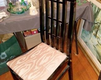 Vintage Asian chair