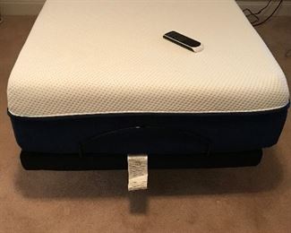 Amerisleep AS2 Falcon adjustable bed and mattress with remote control - slept on twice,  tag shows manufactured Jan. 2019  